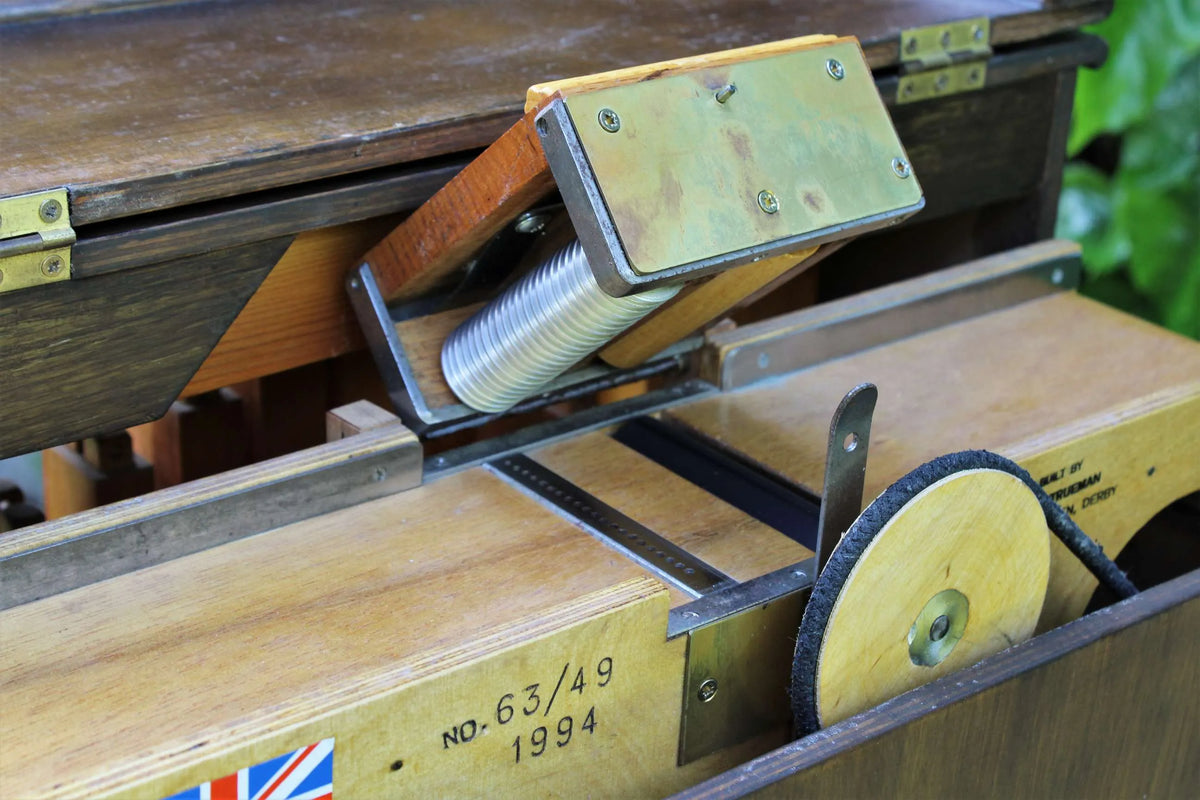 Trueman hand-turned pipe organ