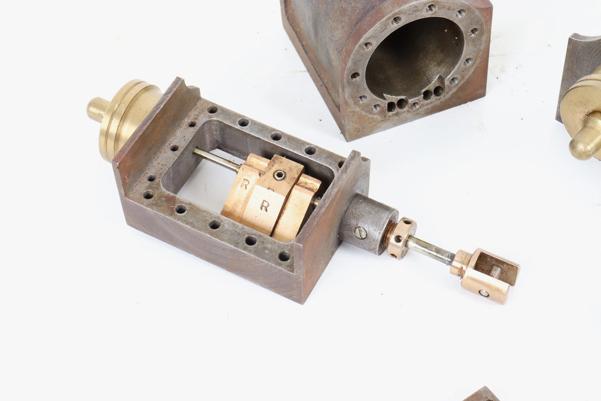 Pair 5 inch gauge cylinder assemblies