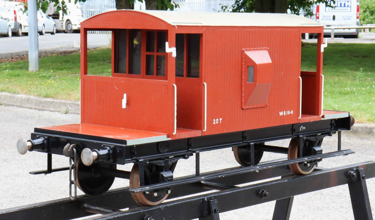 7 1/4 inch gauge BR/LNER 20T brake van
