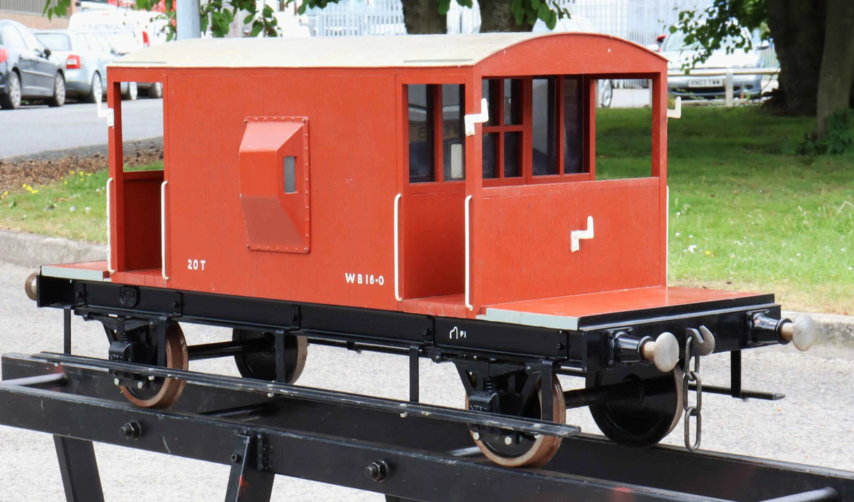7 1/4 inch gauge BR/LNER 20T brake van