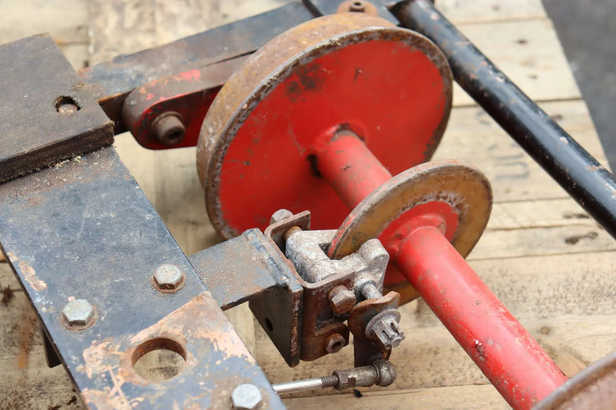 Pair 10 1/4 inch gauge air-braked bogies