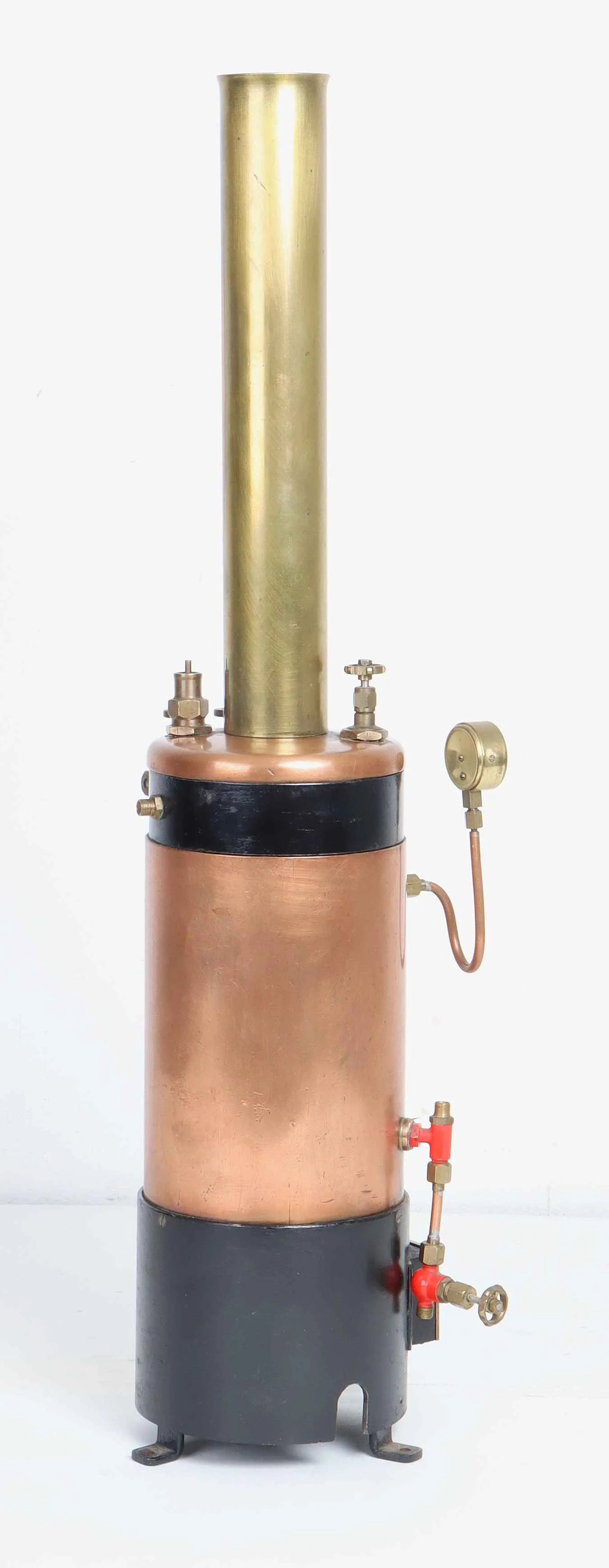 Small vertical boiler