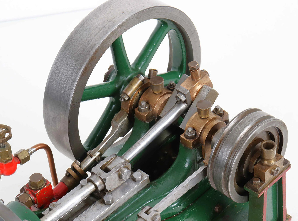 Stuart No.9 horizontal mill engine with boiler feed pump