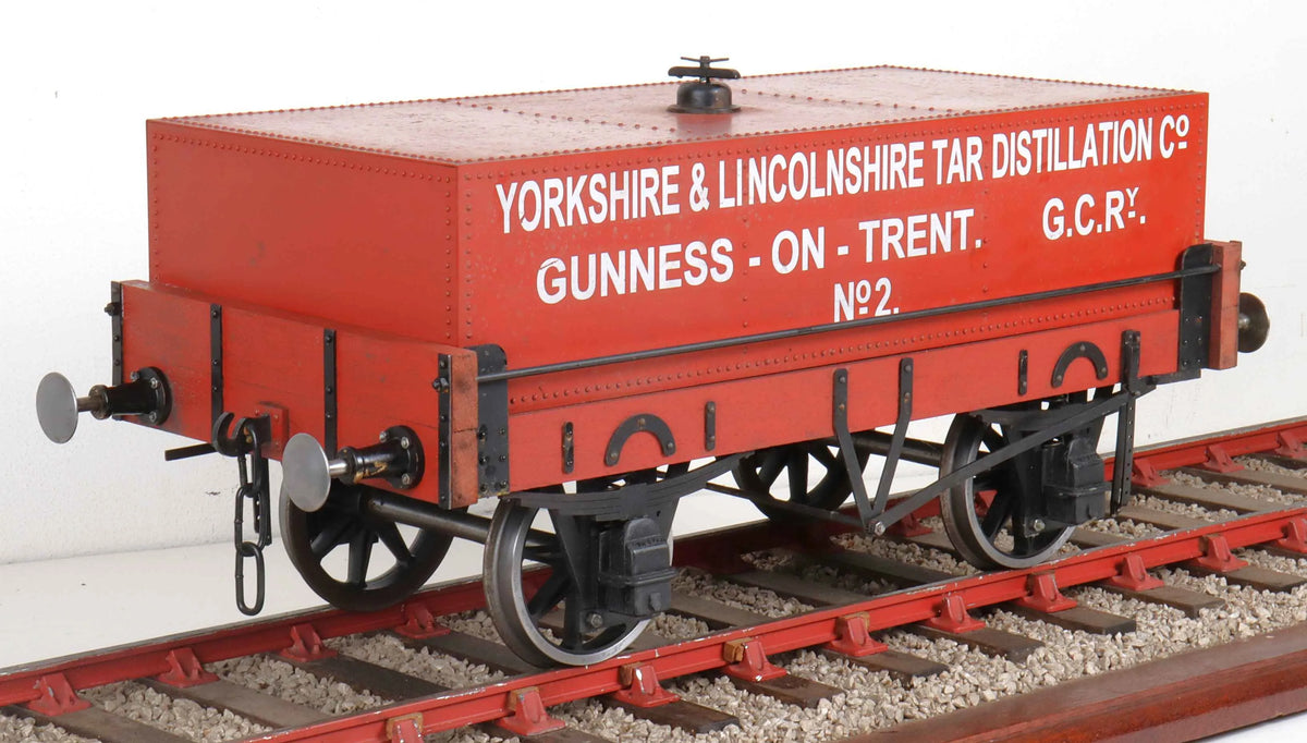 5 inch gauge Lancashire & Yorkshire tar wagon