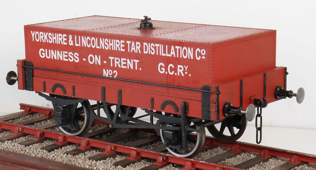 5 inch gauge Lancashire & Yorkshire tar wagon