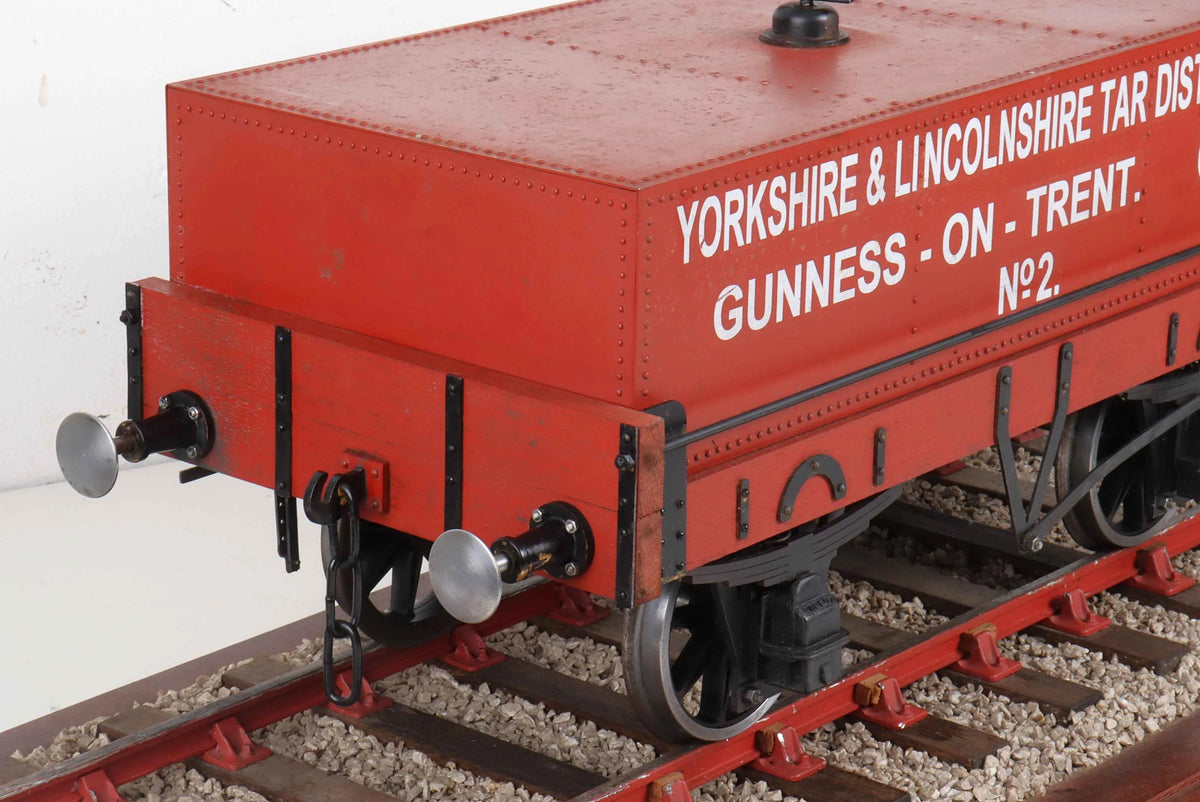 5 inch gauge Lancashire & Yorkshire tar wagon