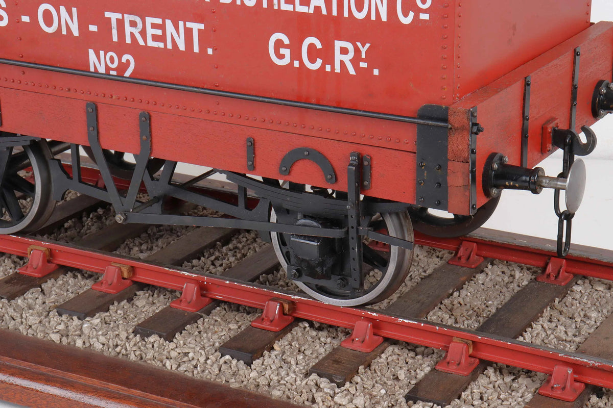 5 inch gauge Lancashire & Yorkshire tar wagon