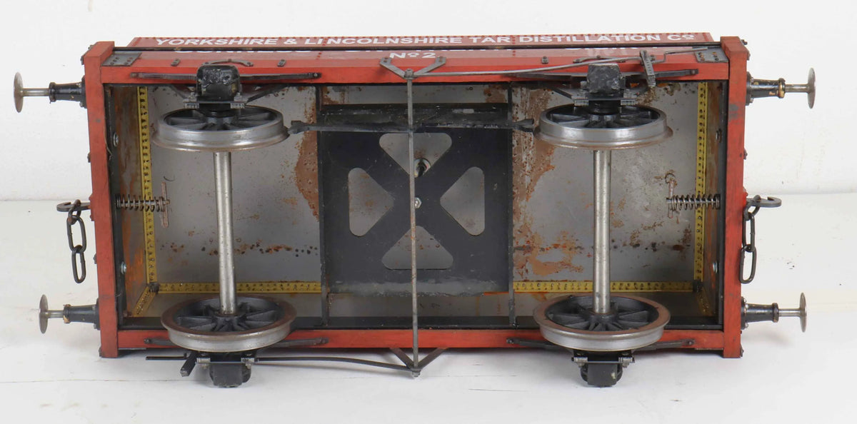 5 inch gauge Lancashire & Yorkshire tar wagon