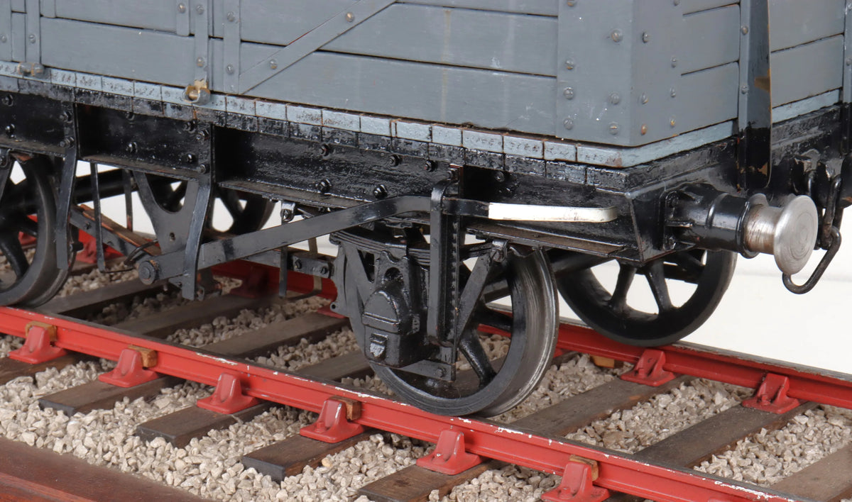 5 inch gauge GWR plank wagon