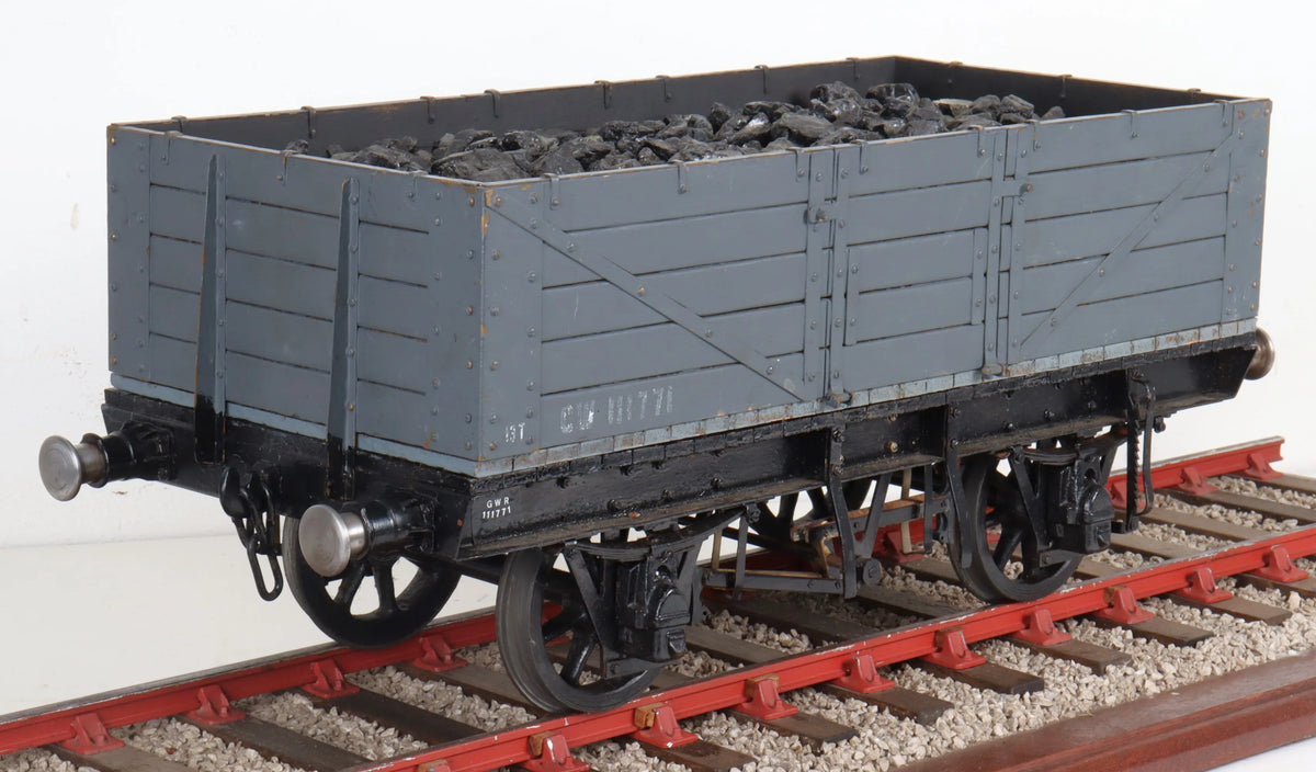5 inch gauge GWR plank wagon