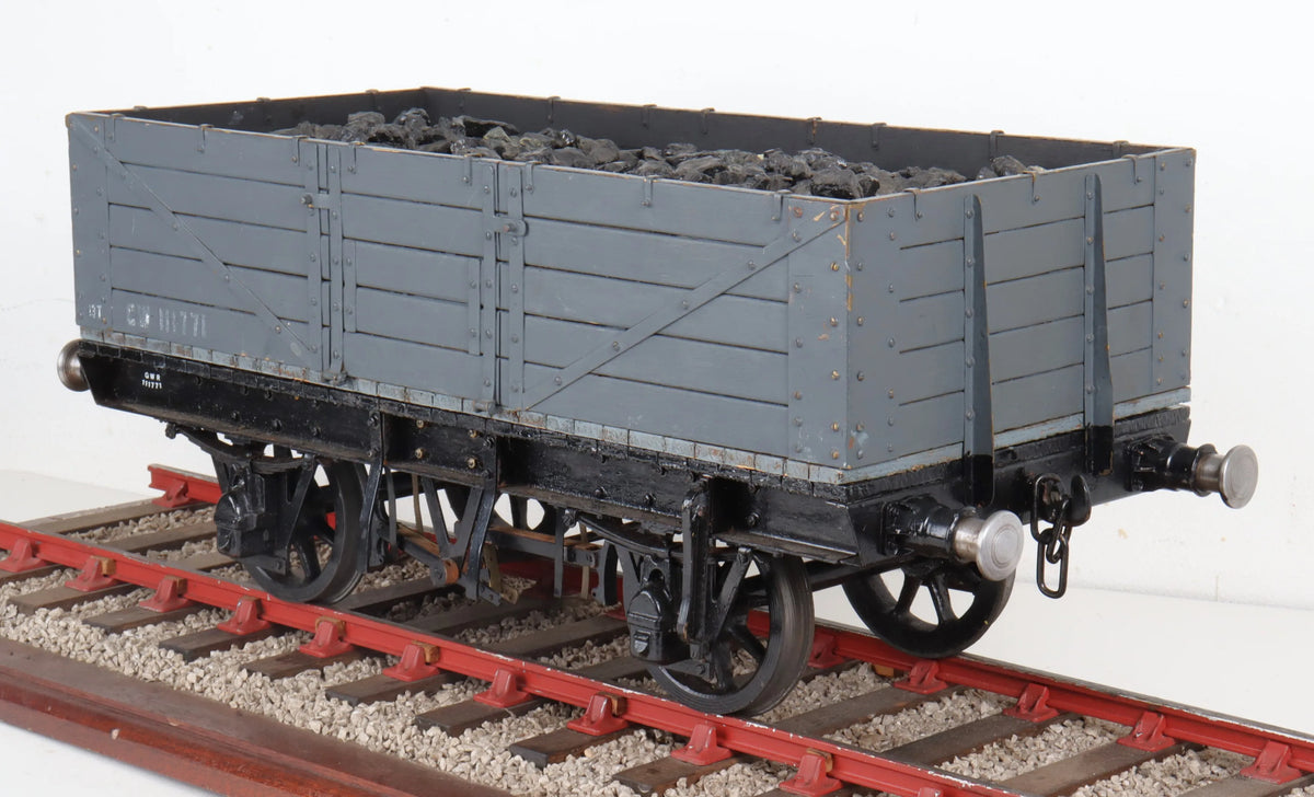 5 inch gauge GWR plank wagon