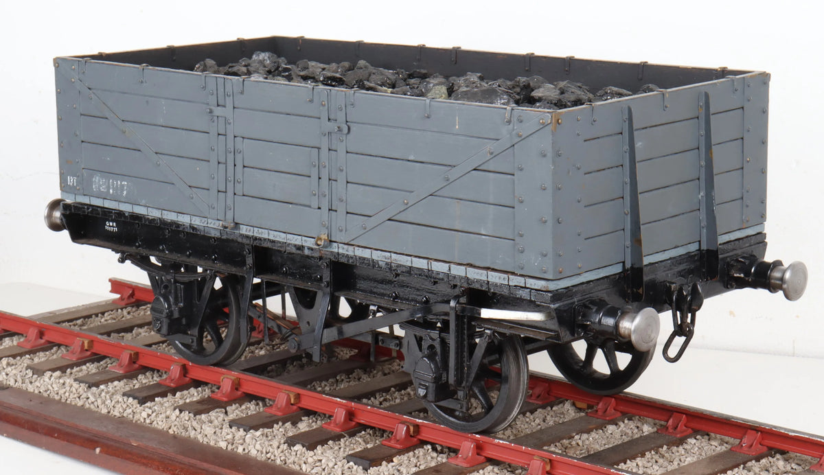 5 inch gauge GWR plank wagon