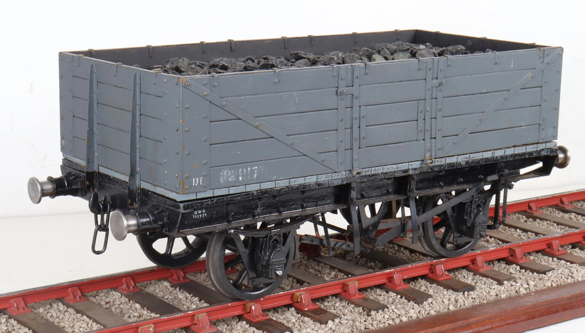 5 inch gauge GWR plank wagon