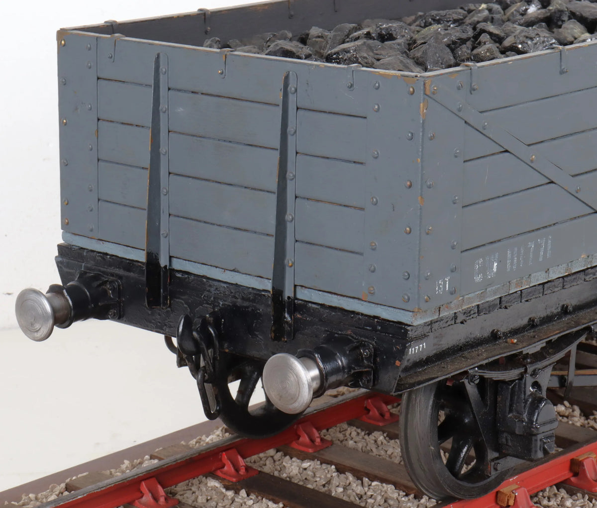 5 inch gauge GWR plank wagon