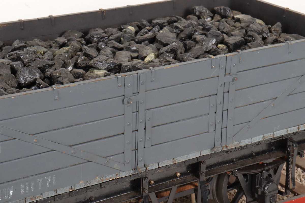 5 inch gauge GWR plank wagon