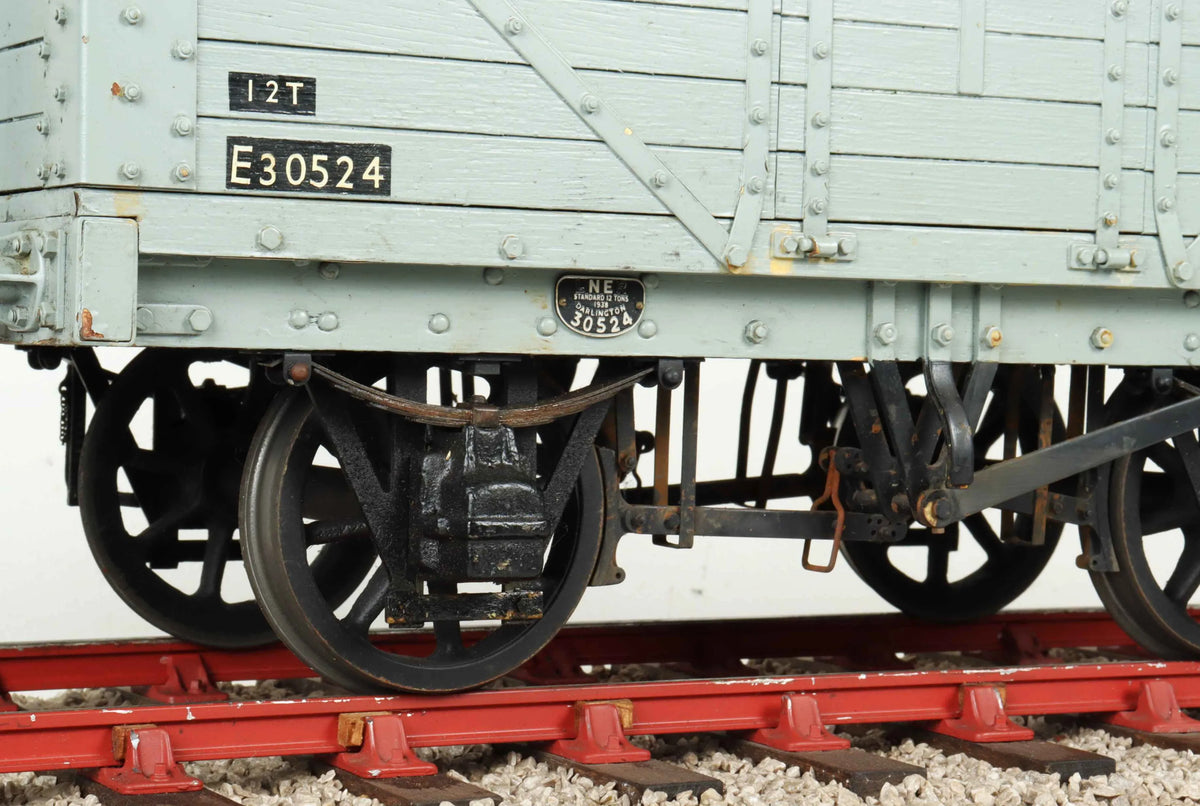 5 inch gauge BR plank wagon