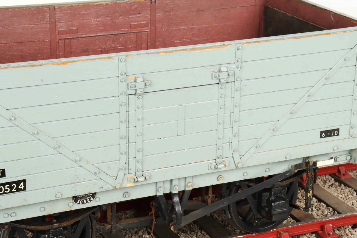 5 inch gauge BR plank wagon