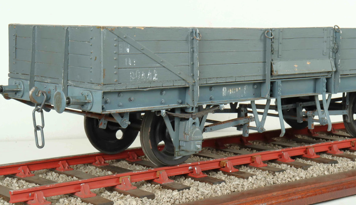 5 inch gauge long plank wagon