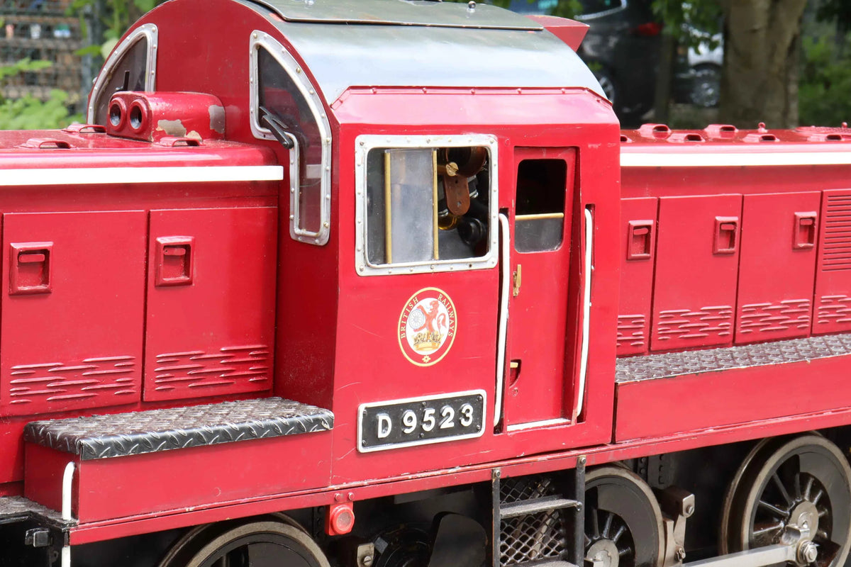 5 inch gauge Class 14 "Teddy Bear" petrol hydraulic