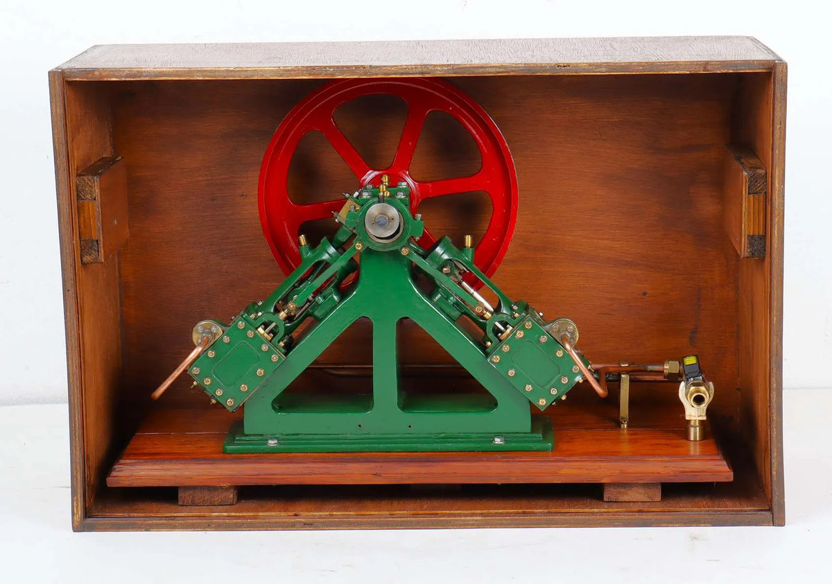 Double diagonal engine