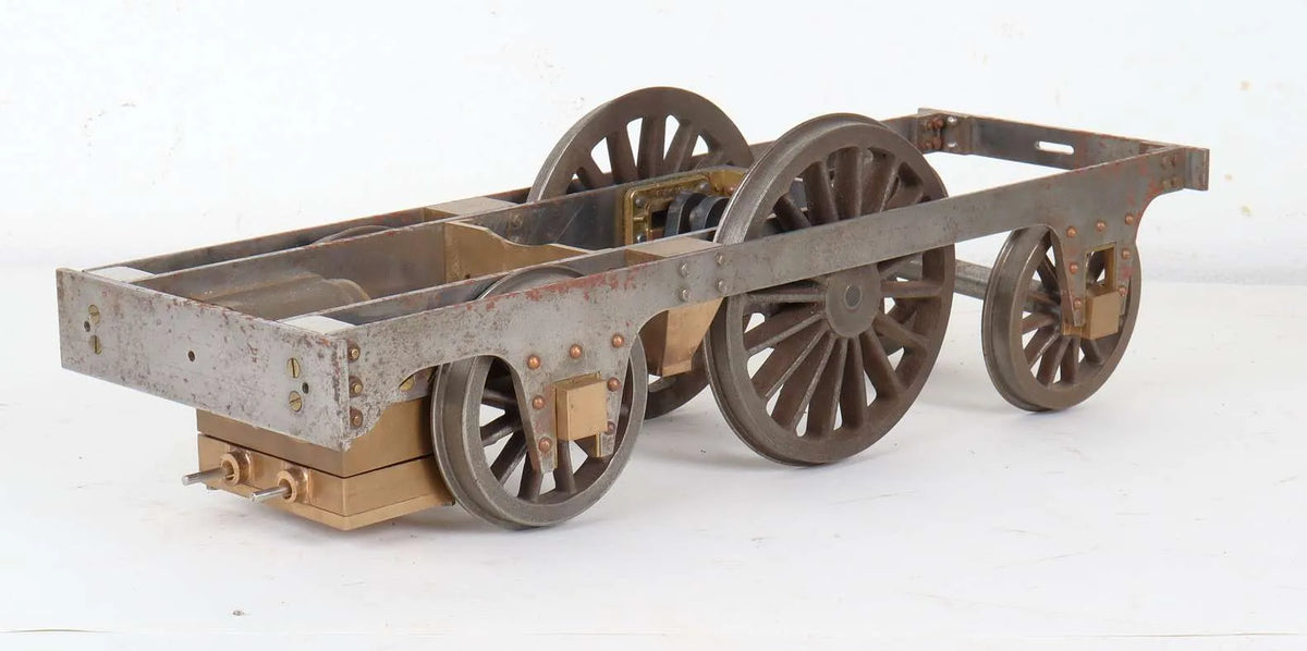 3 1/2 inch gauge "Jenny Lind" chassis, boiler & castings