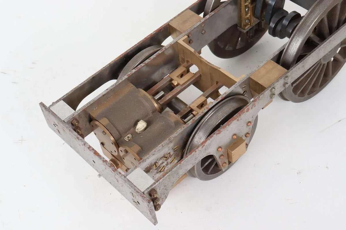 3 1/2 inch gauge "Jenny Lind" chassis, boiler & castings