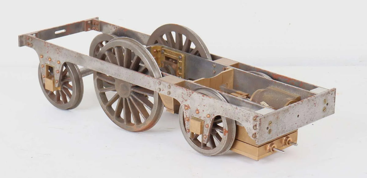3 1/2 inch gauge "Jenny Lind" chassis, boiler & castings