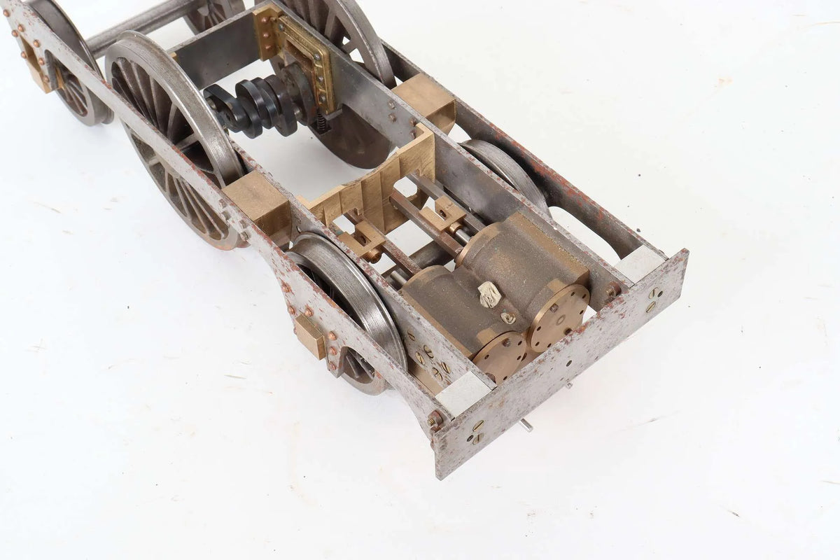 3 1/2 inch gauge "Jenny Lind" chassis, boiler & castings