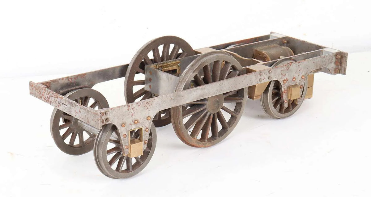 3 1/2 inch gauge "Jenny Lind" chassis, boiler & castings