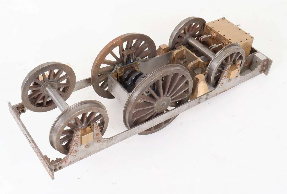 3 1/2 inch gauge "Jenny Lind" chassis, boiler & castings