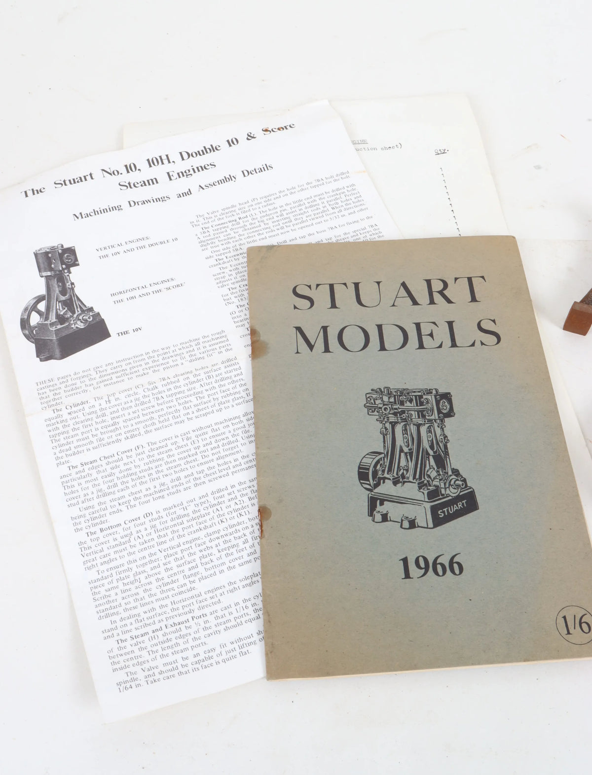 Stuart 10V vertical engine