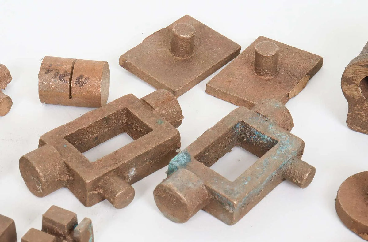 3 1/2 inch gauge "Tich" gunmetal cylinder casting set