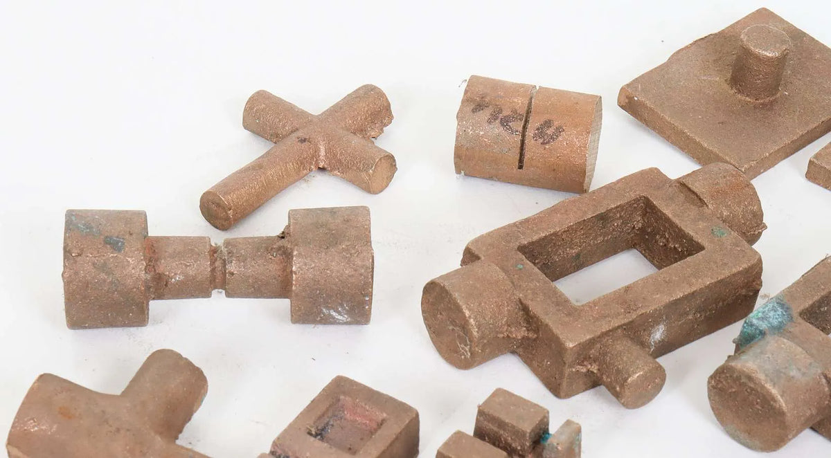 3 1/2 inch gauge "Tich" gunmetal cylinder casting set