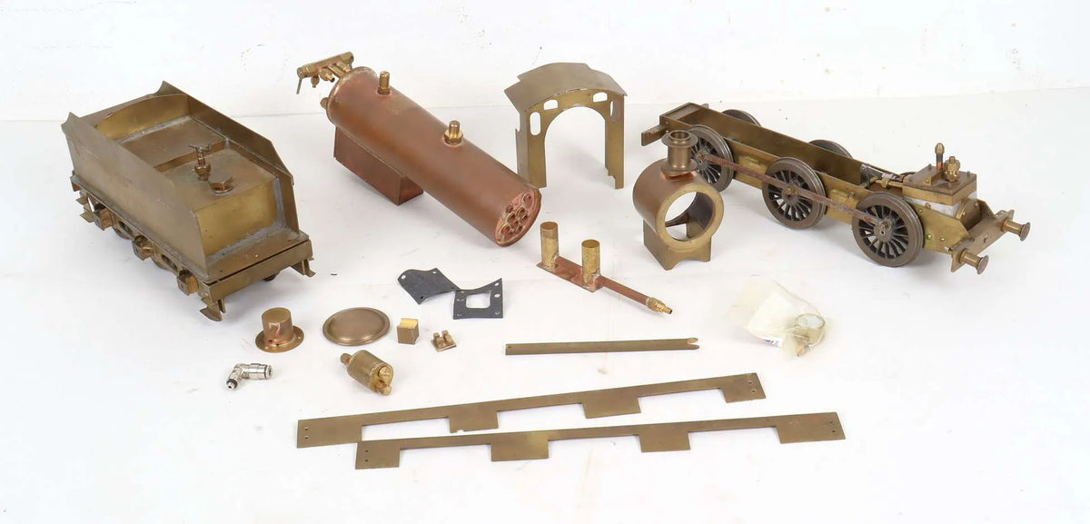 Gauge 1 Midland 4F "Project" chassis, boiler & castings