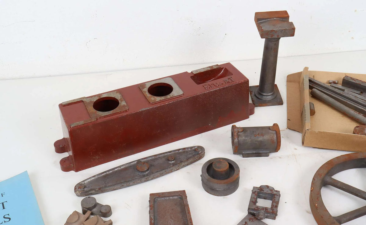 Stuart beam engine castings