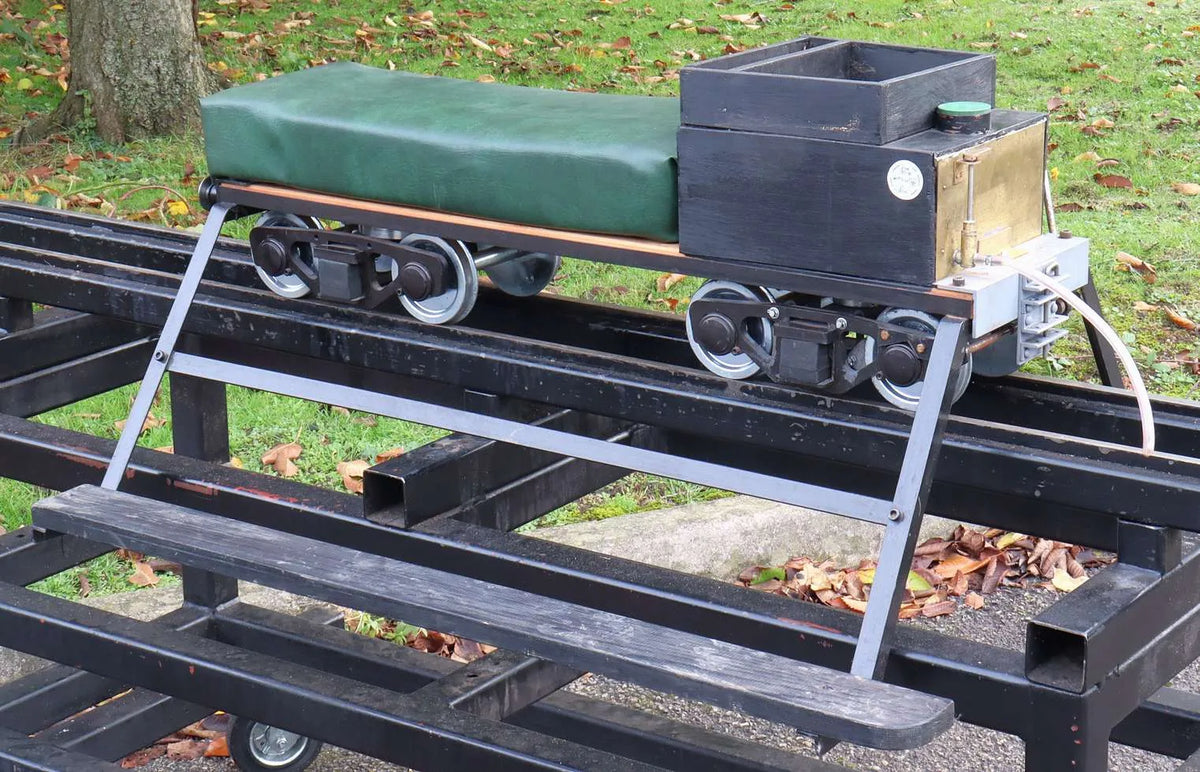 5 inch raised level braked bogie driving truck