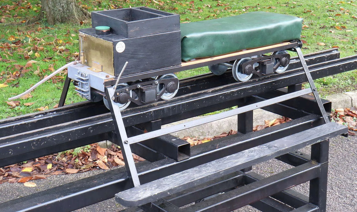 5 inch raised level braked bogie driving truck
