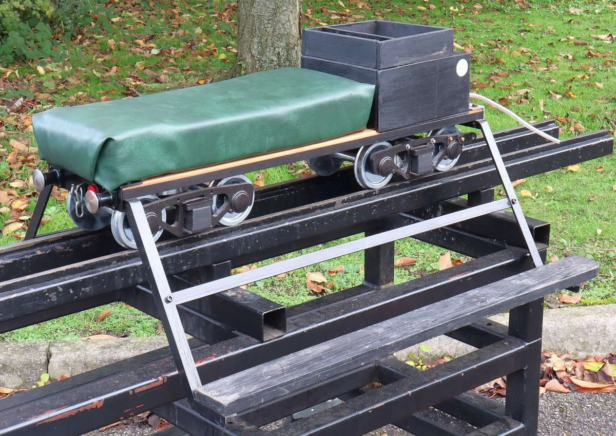 5 inch raised level braked bogie driving truck