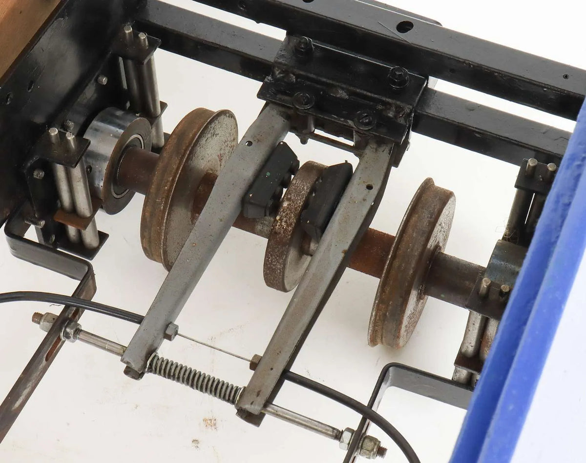 5 inch gauge braked driving truck