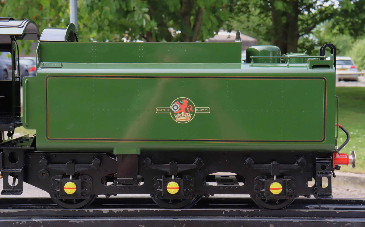 New, unsteamed 5 inch gauge BR 9F 2-10-0 "Evening Star"
