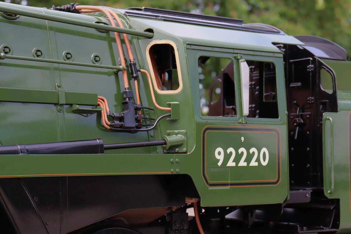 New, unsteamed 5 inch gauge BR 9F 2-10-0 "Evening Star"