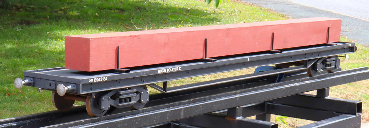 5 inch gauge bogie wagon