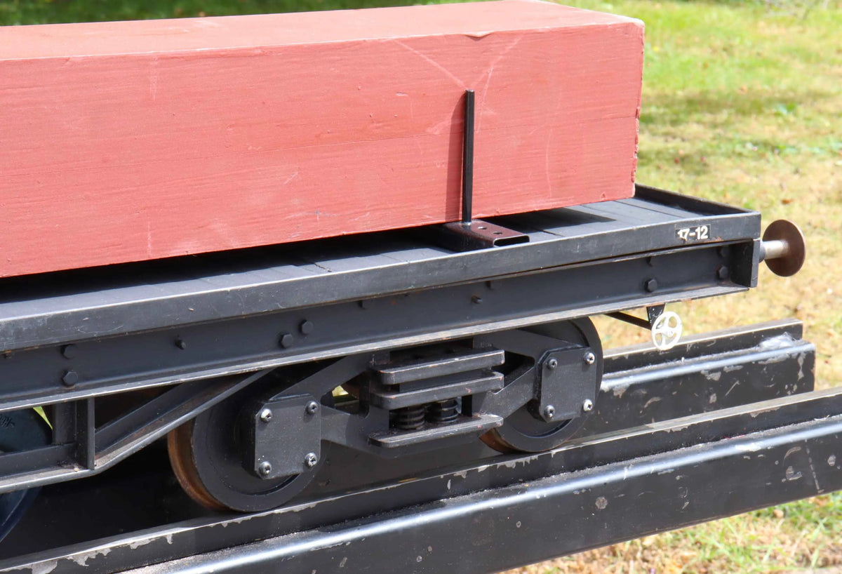 5 inch gauge bogie wagon