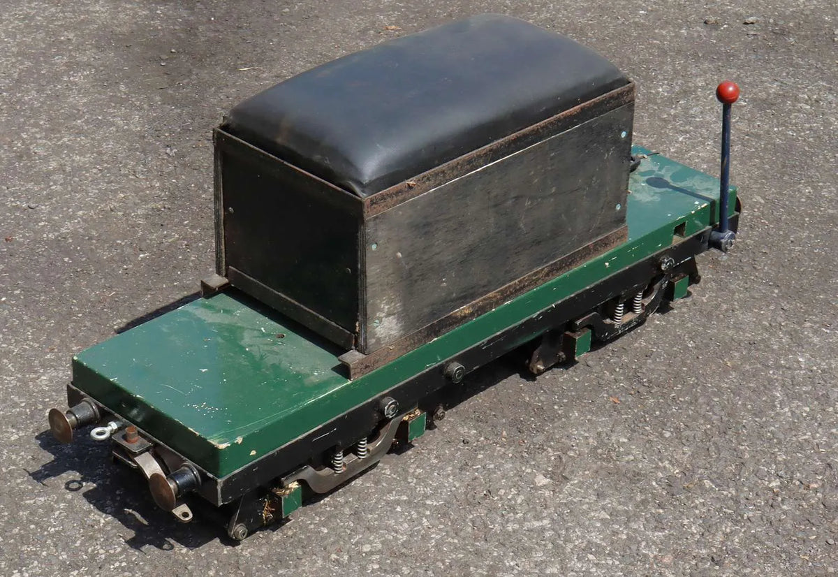 5 inch gauge bogie braked driving truck