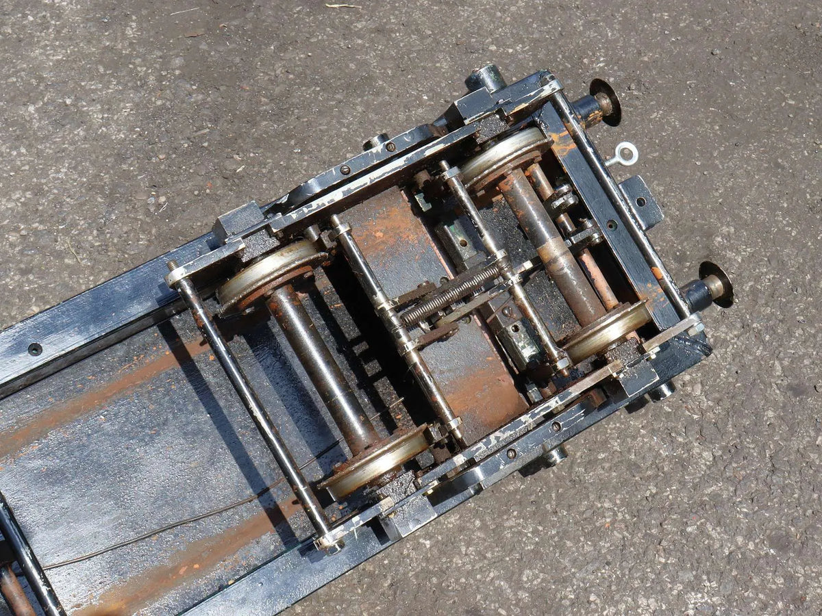 5 inch gauge bogie braked driving truck