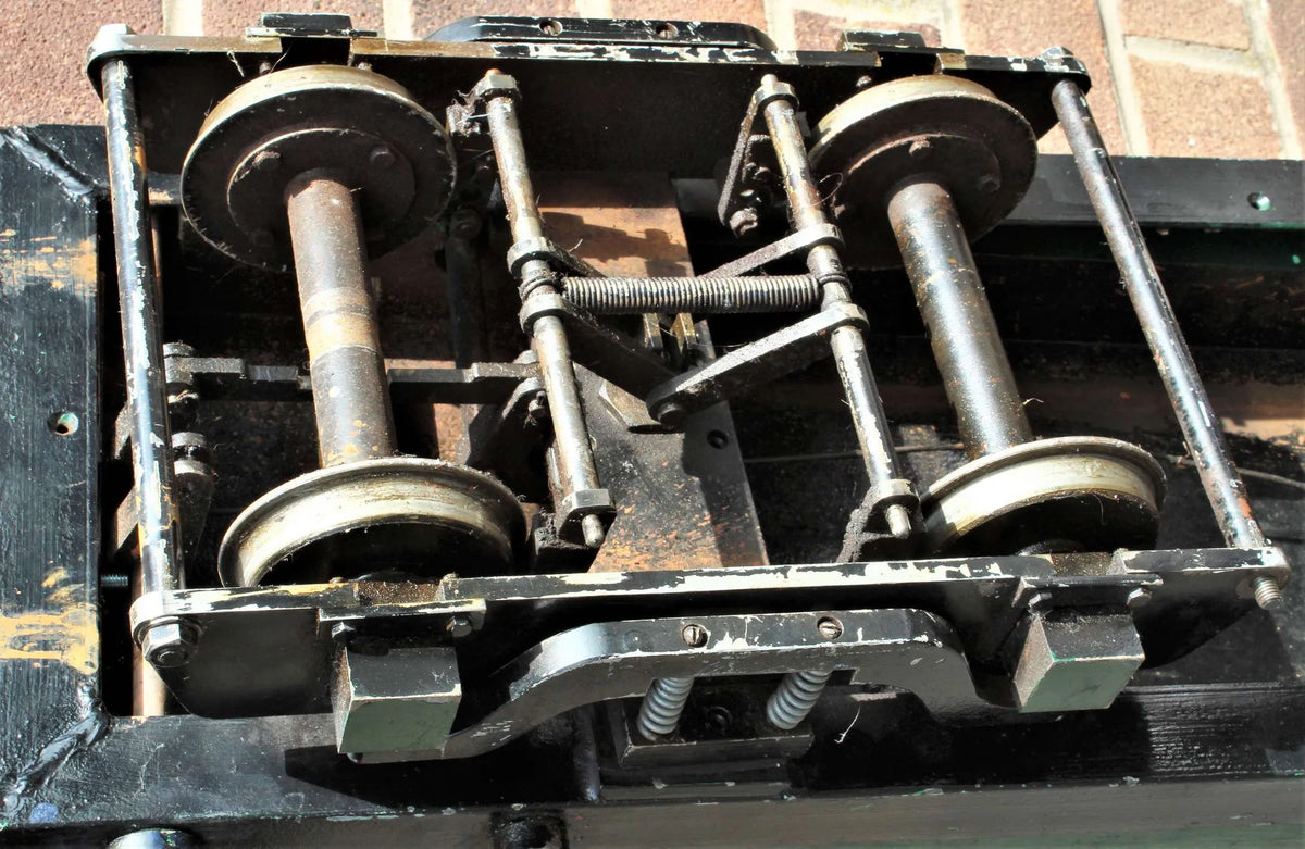 5 inch gauge bogie braked driving truck