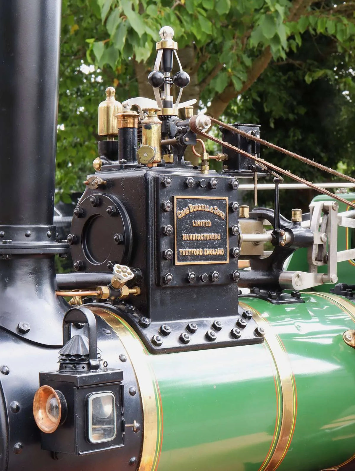 3 inch scale Burrell 6nhp agricultural engine