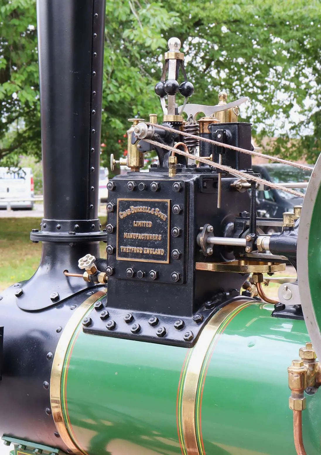 3 inch scale Burrell 6nhp agricultural engine