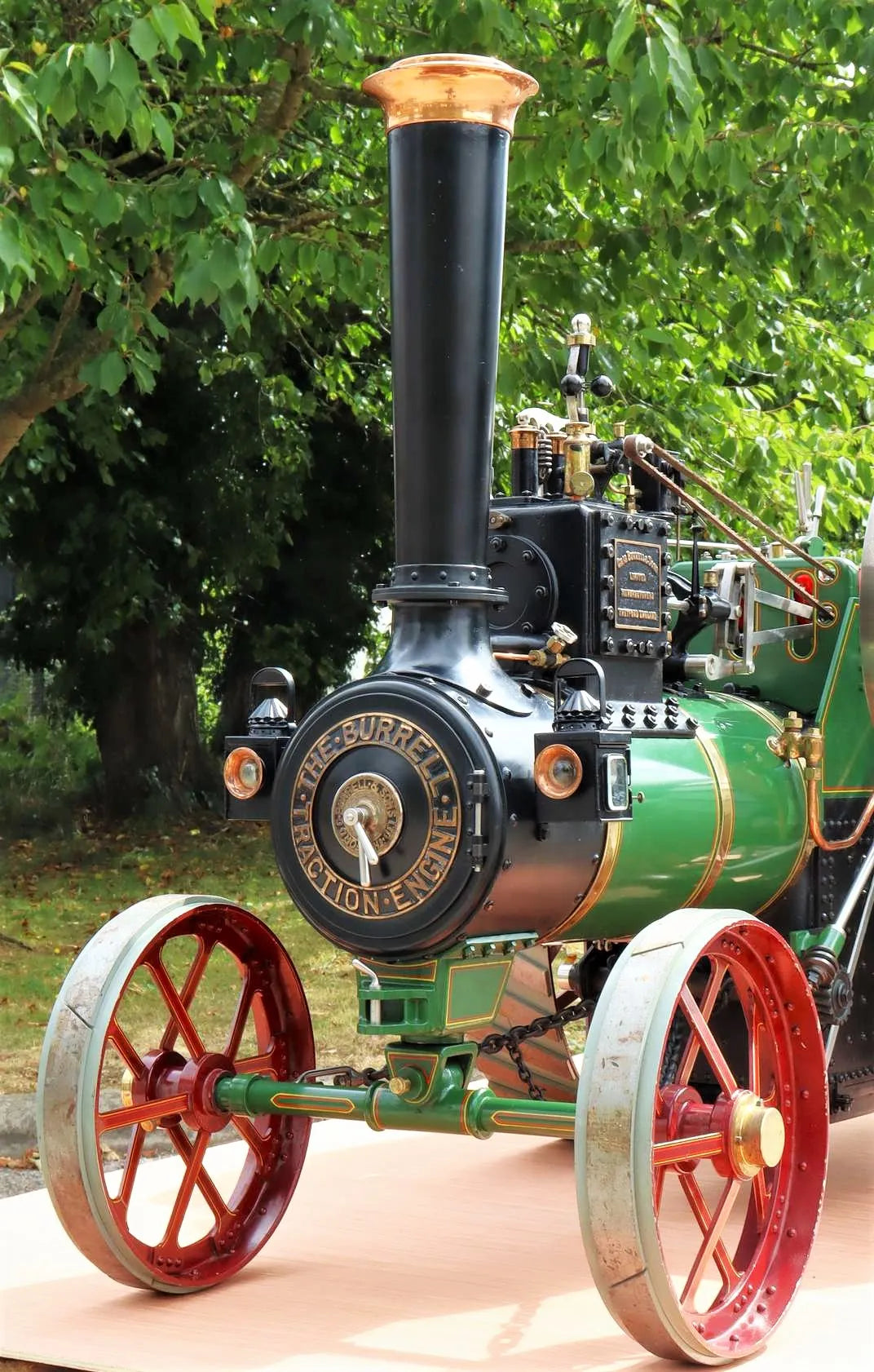 3 inch scale Burrell 6nhp agricultural engine