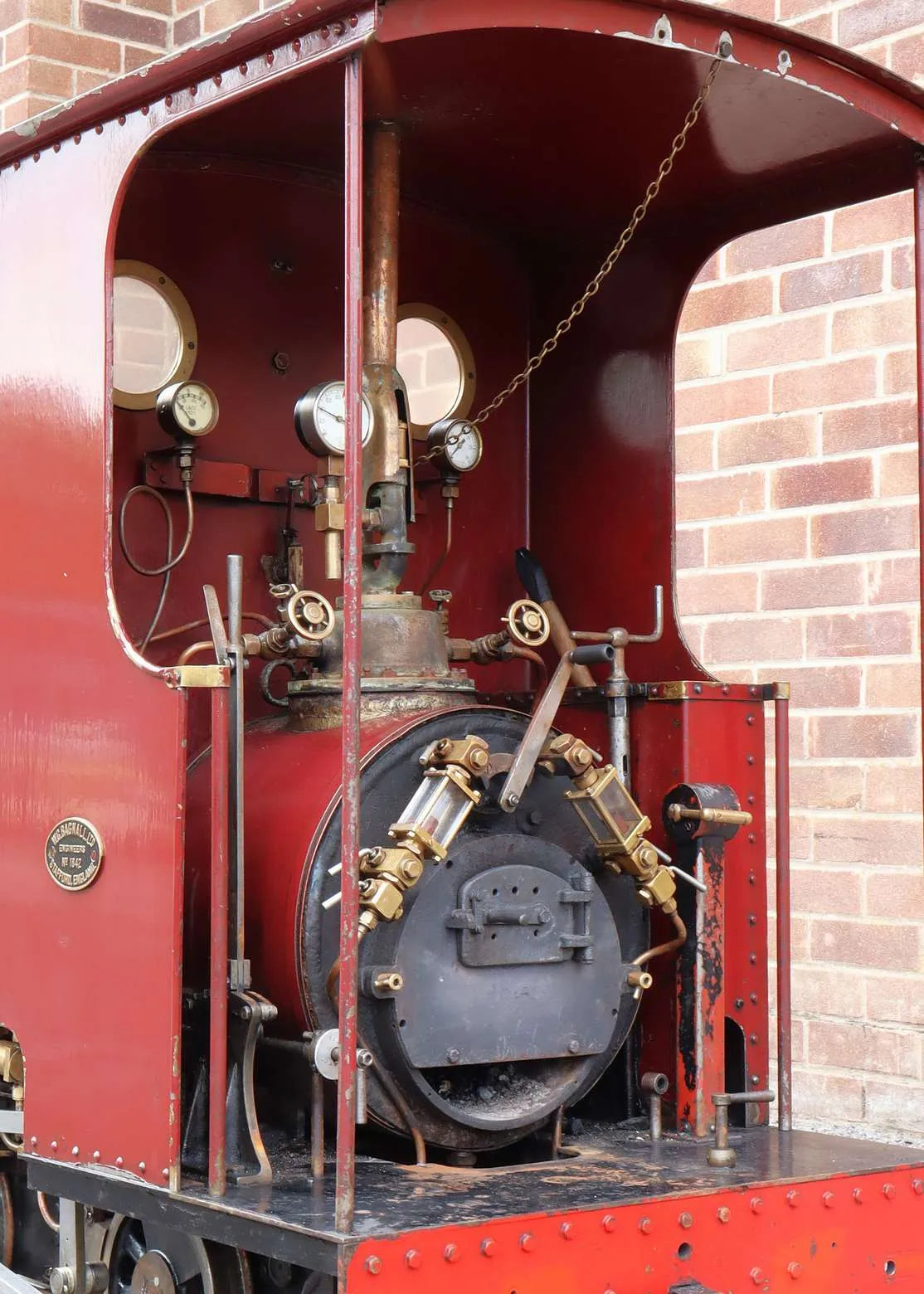 7 1/4 inch gauge Bagnall 0-4-0ST